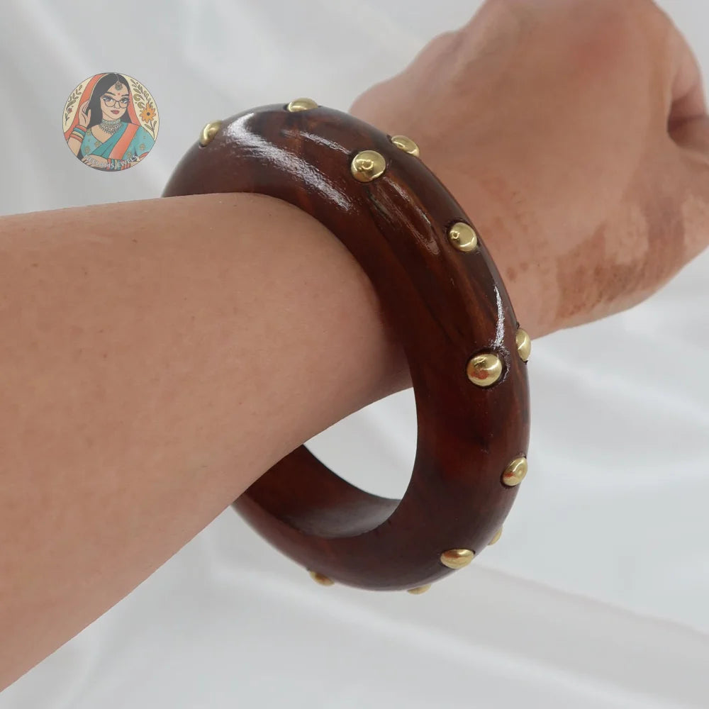 Asha Wooden Bangle