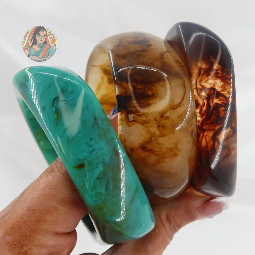 Avantika Resin Bangle Stack