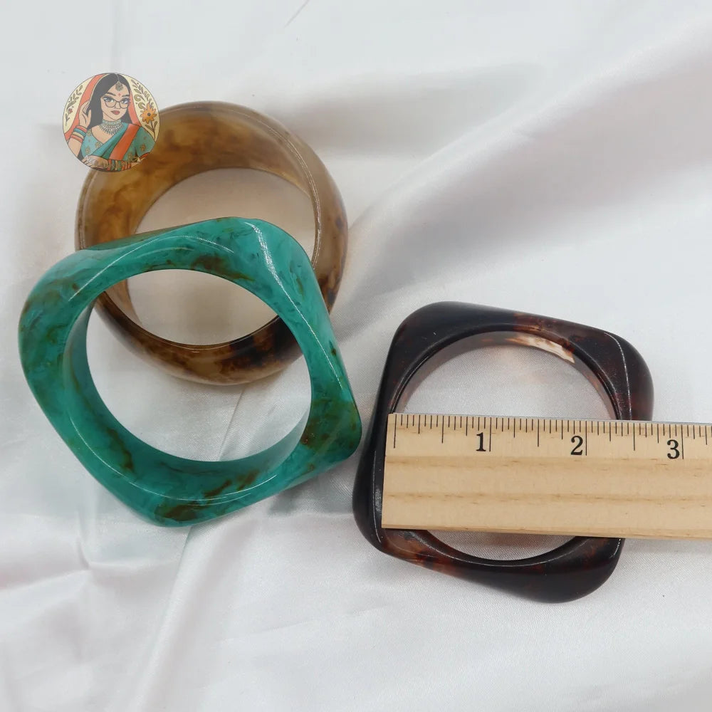 Avantika Resin Bangle Stack