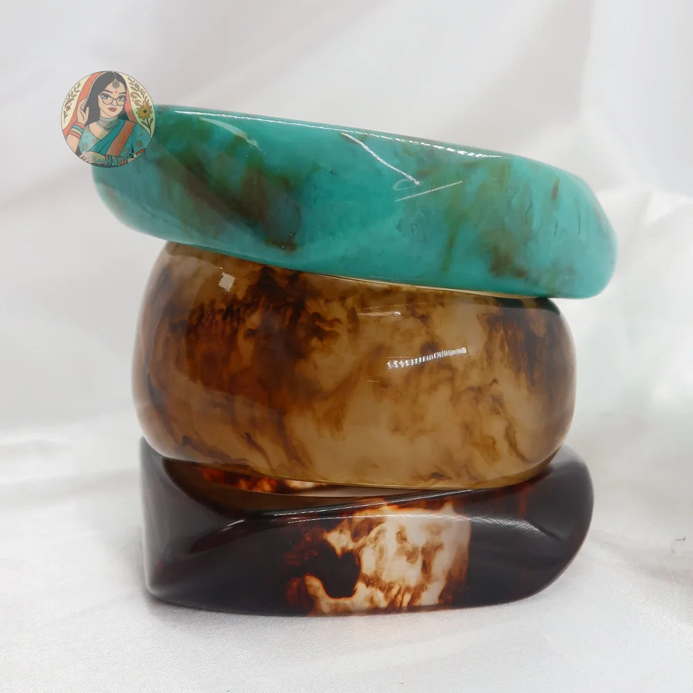 Avantika Resin Bangle Stack