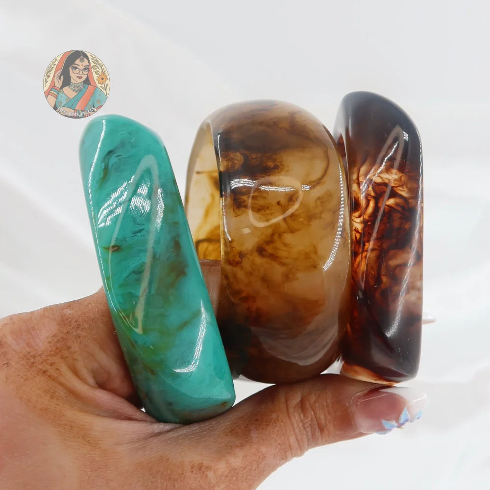 Avantika Resin Bangle Stack