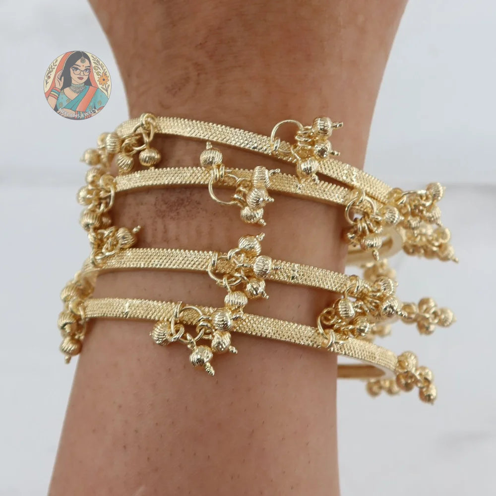 Avni Golden Ghungroo Bangles (4)