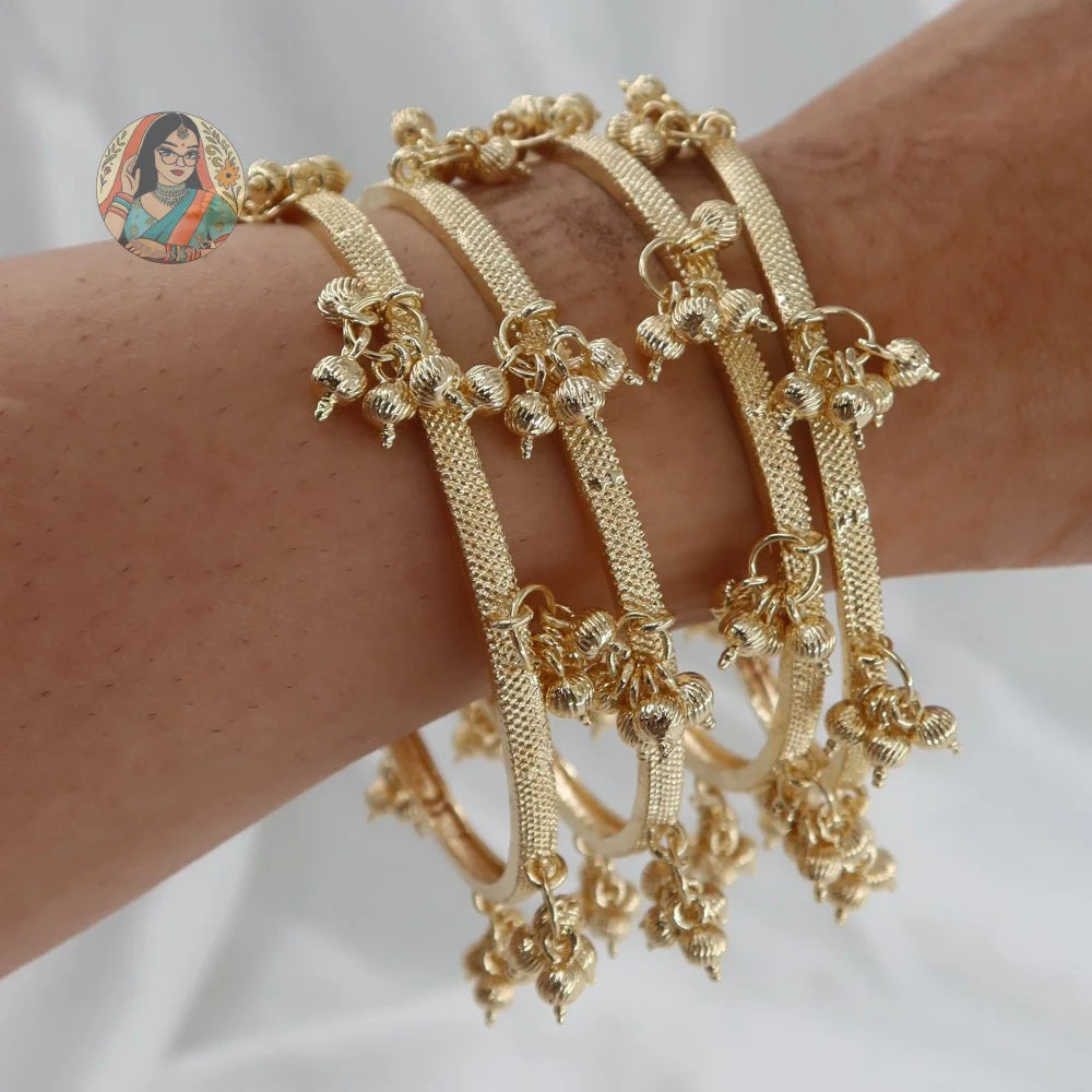 Avni Golden Ghungroo Bangles (4)
