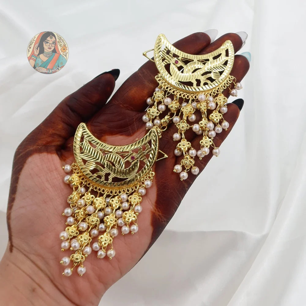Ayat - Panjabi Gold Hair Pins