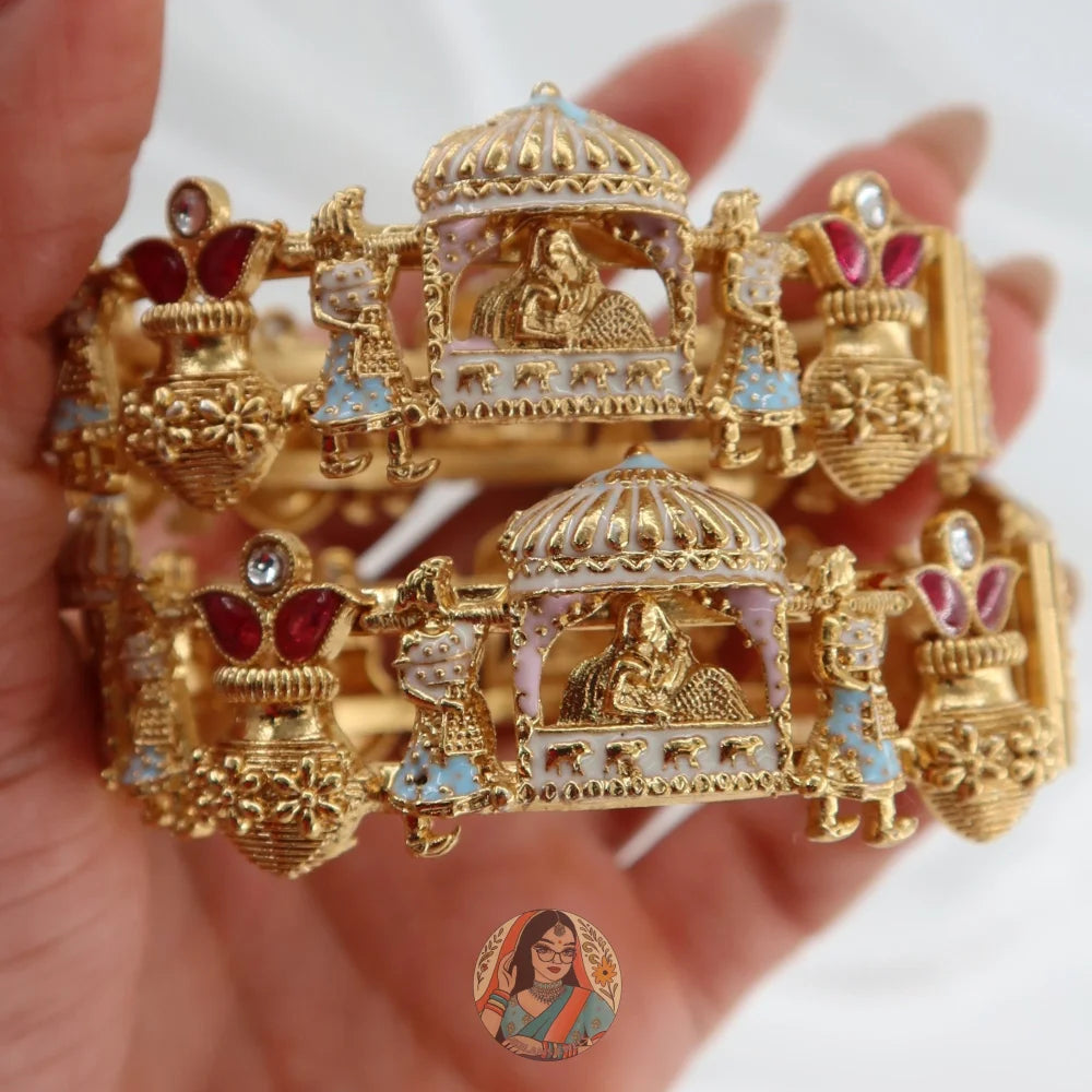 Baraat Bangle Set