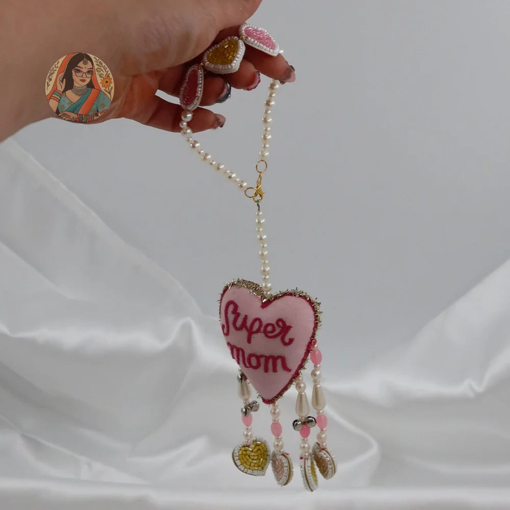 Best Mom/Super Mom Double-Sided Latkan/Bracelet