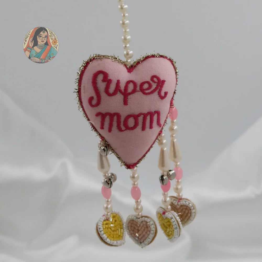 Best Mom/Super Mom Double-Sided Latkan/Bracelet
