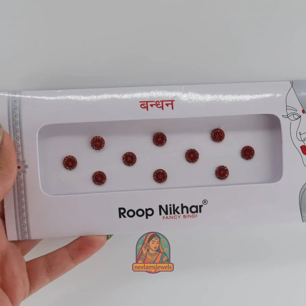 Bindi Pack - Style 13 (Red)