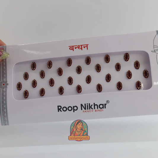 Bindi Pack - Style 15 (Dark Red)