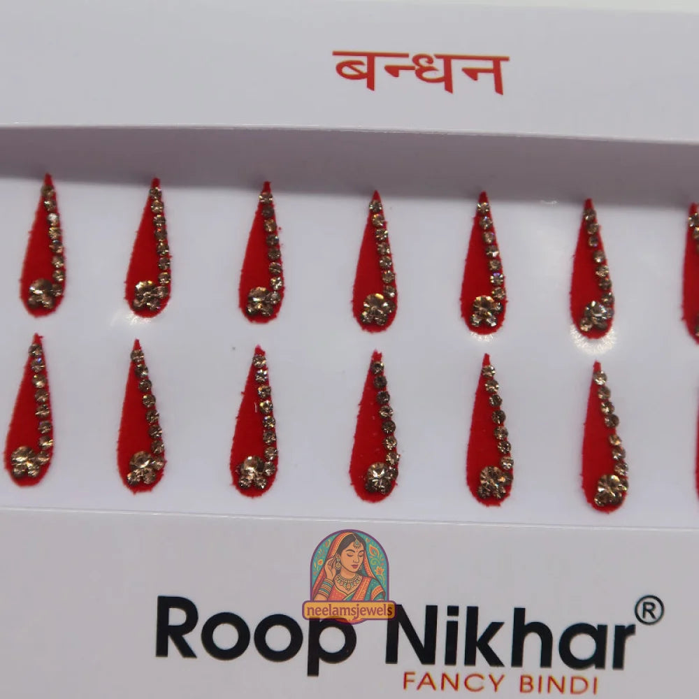 Bindi Pack - Style 18 (Bright Red)