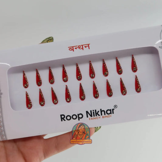 Bindi Pack - Style 18 (Bright Red)