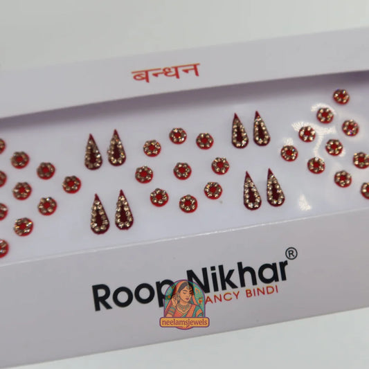 Bindi Pack - Style 3 (Bright/Dark Red)