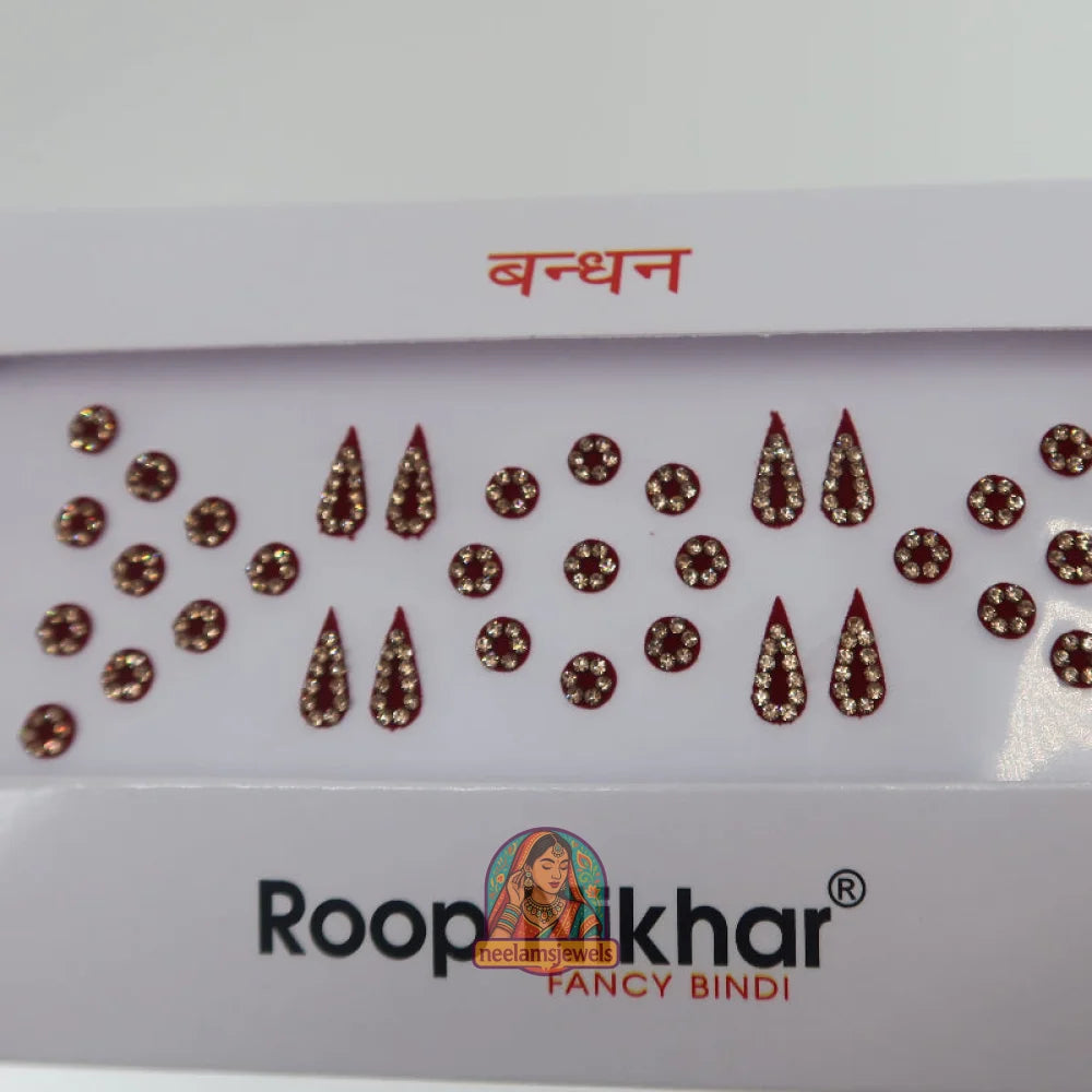 Bindi Pack - Style 4 (Dark Red)