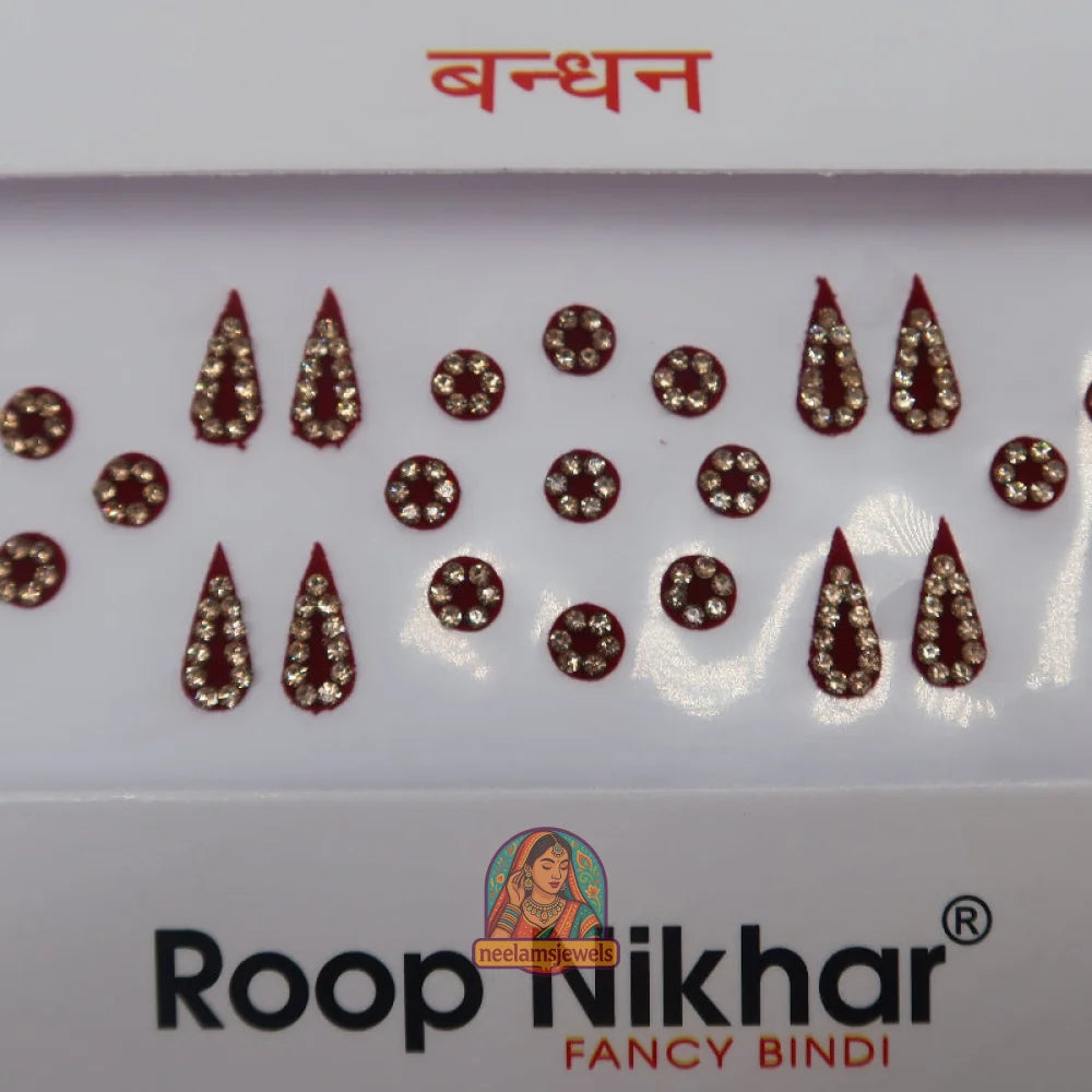 Bindi Pack - Style 4 (Dark Red)