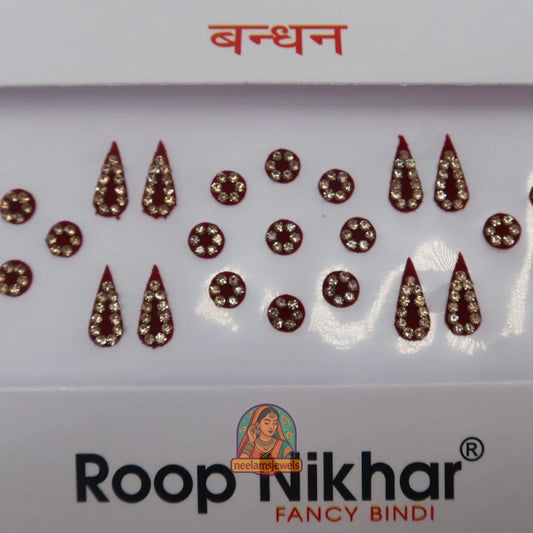 Bindi Pack - Style 4 (Dark Red)