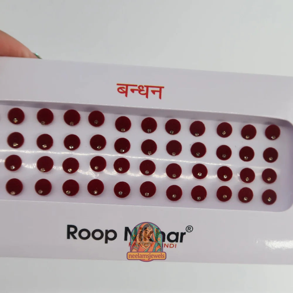 Bindi Pack - Style 5 (Dark Red)
