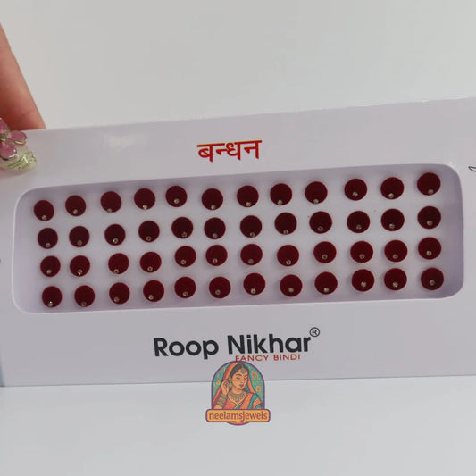 Bindi Pack - Style 5 (Dark Red)