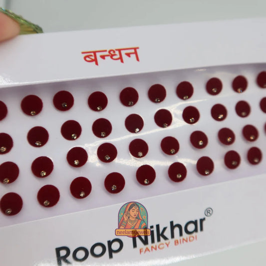 Bindi Pack - Style 5 (Dark Red)