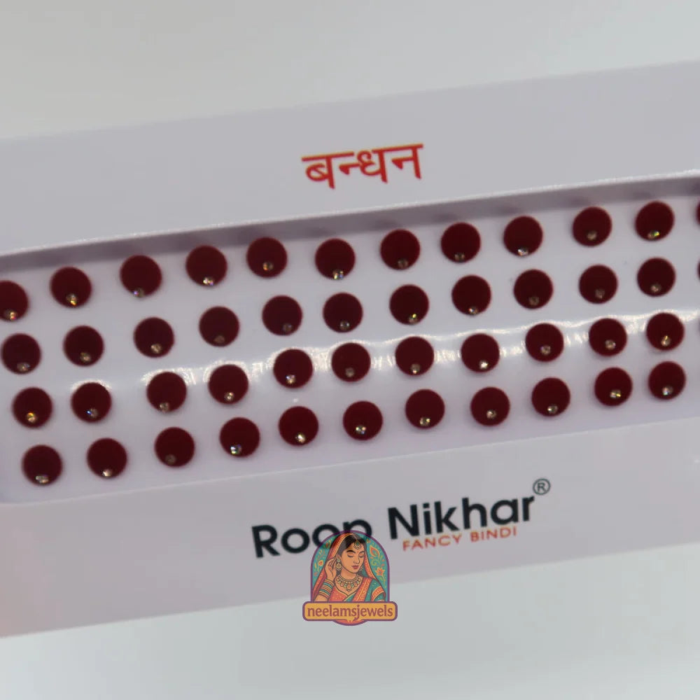 Bindi Pack - Style 5 (Dark Red)