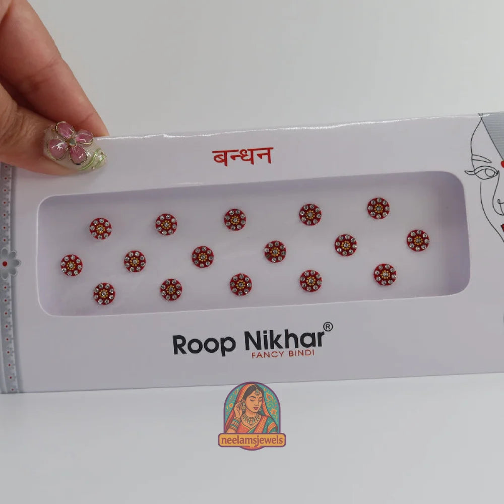 Bindi Pack - Style 6 (Bright Red)