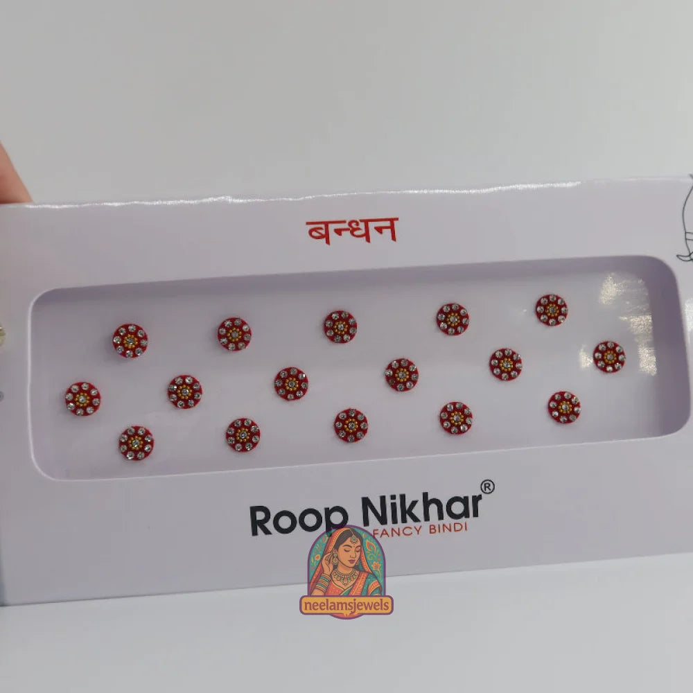 Bindi Pack - Style 6 (Bright Red)