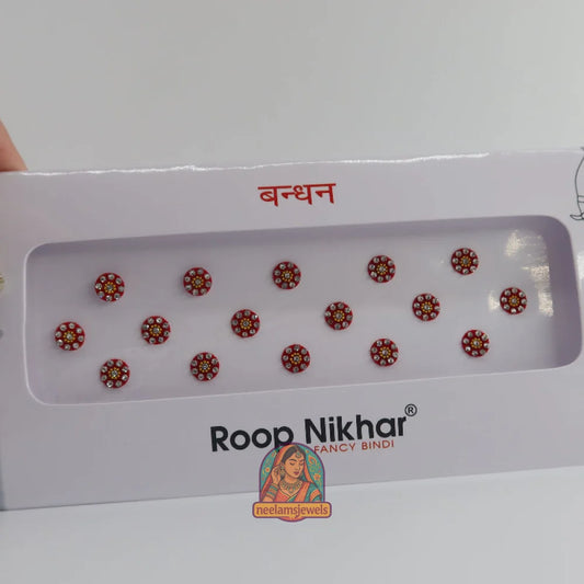 Bindi Pack - Style 6 (Bright Red)