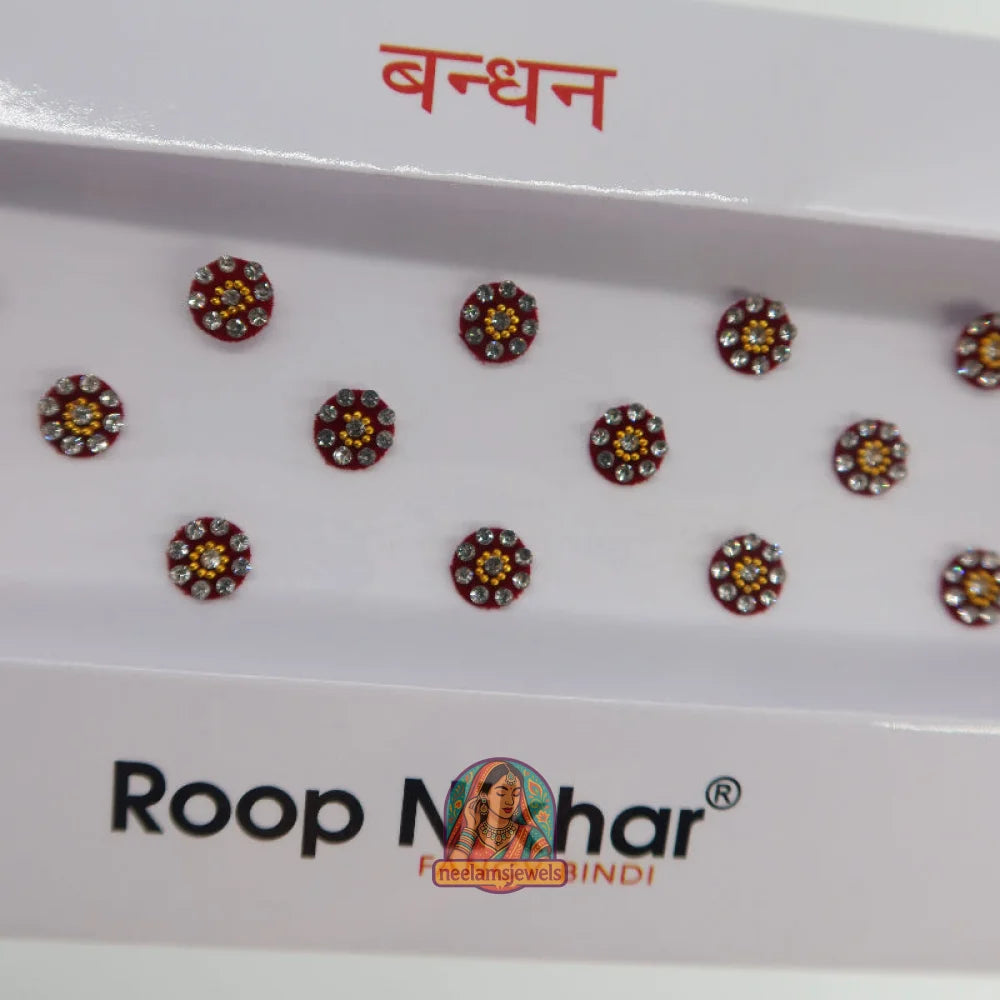 Bindi Pack - Style 7 (Dark Red)