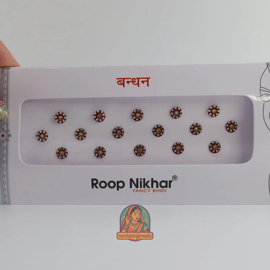 Bindi Pack - Style 7 (Dark Red)