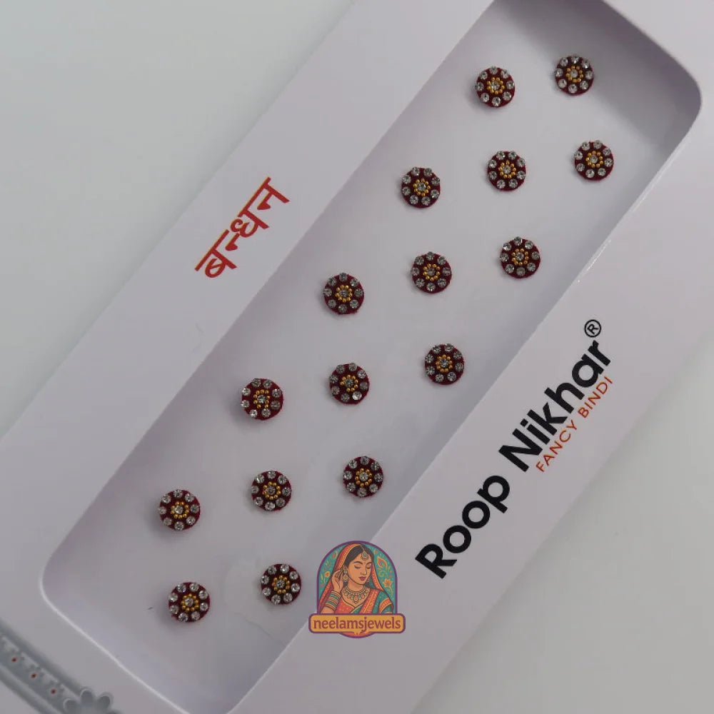 Bindi Pack - Style 7 (Dark Red)