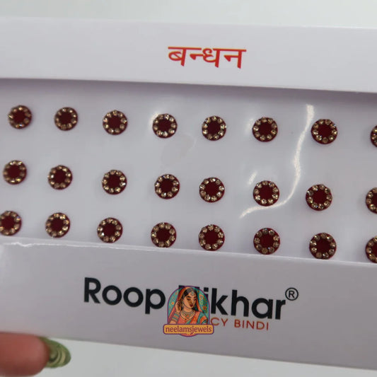 Bindi Pack - Style 9 (Dark Red)