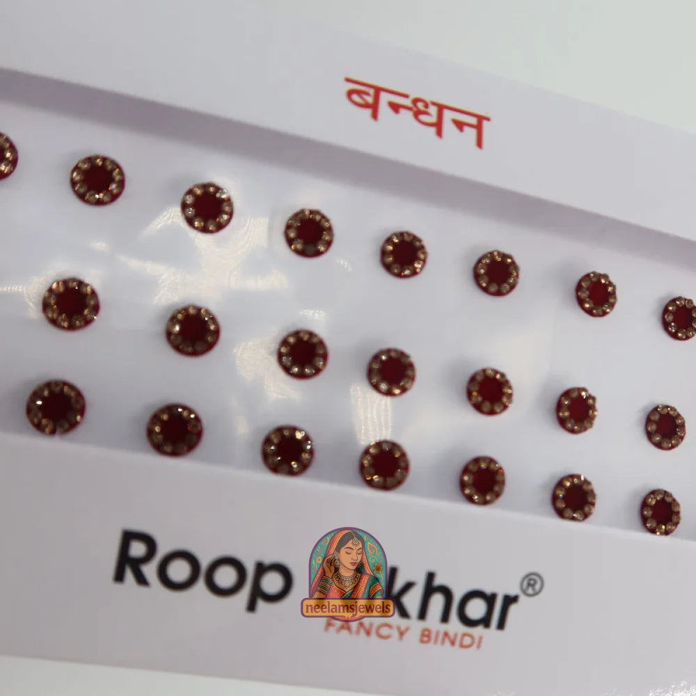 Bindi Pack - Style 9 (Dark Red)