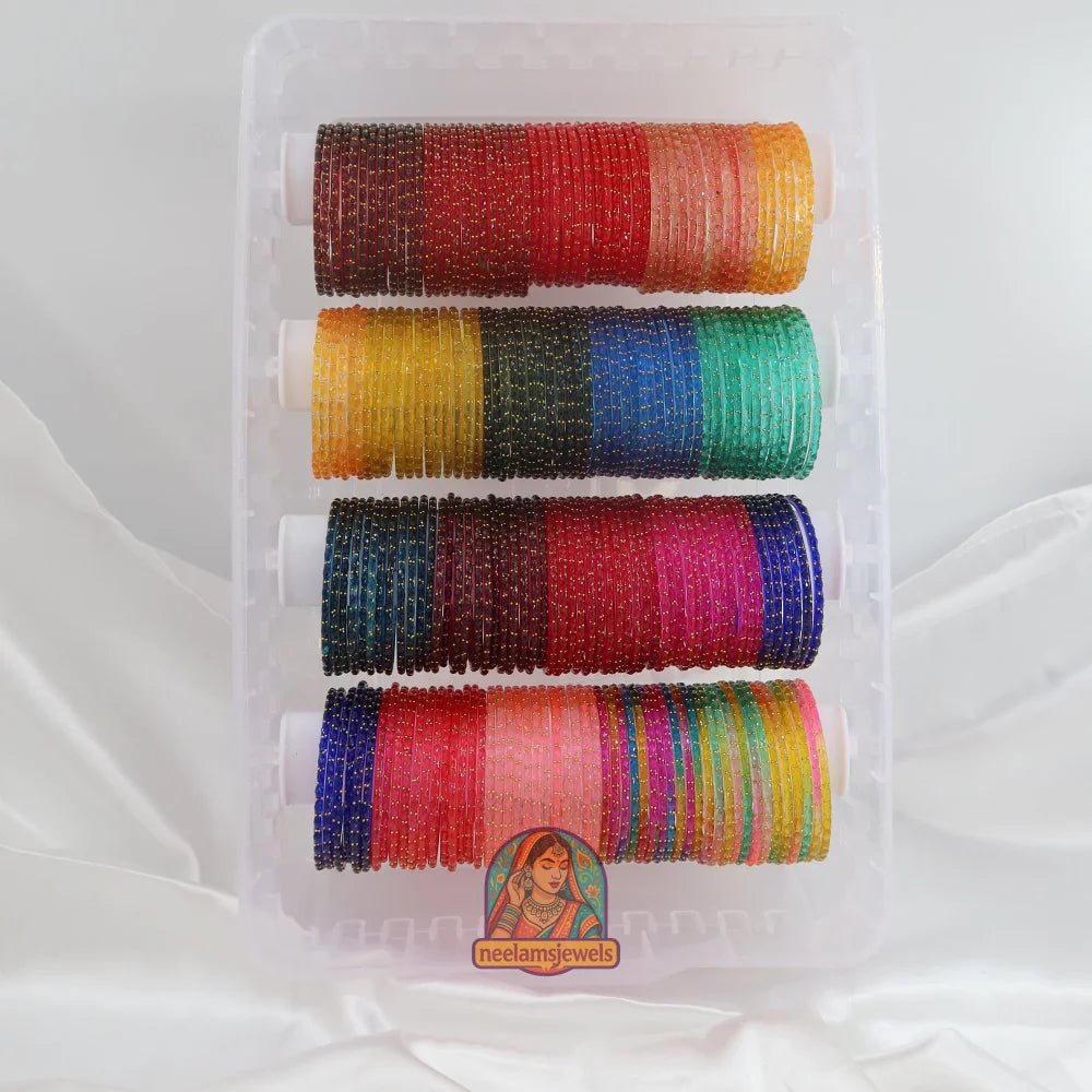 ’Bipasha’ Raindrop Bangle Box 2.8