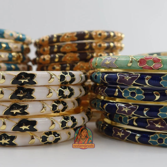 Blossom - Meenakari Bracelet