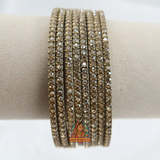 Champagne Sparkle Bangles