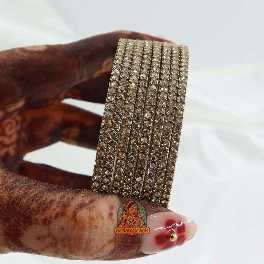 Champagne Sparkle Bangles