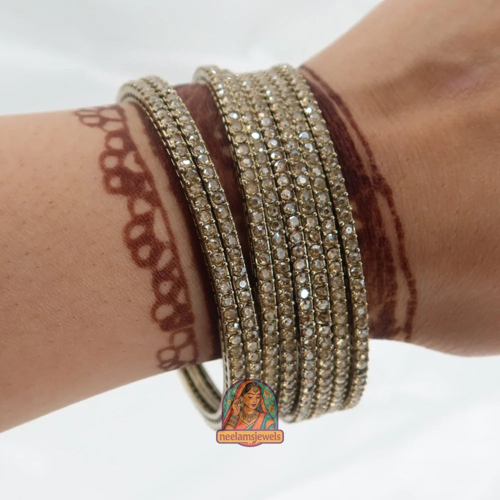 Champagne Sparkle Bangles