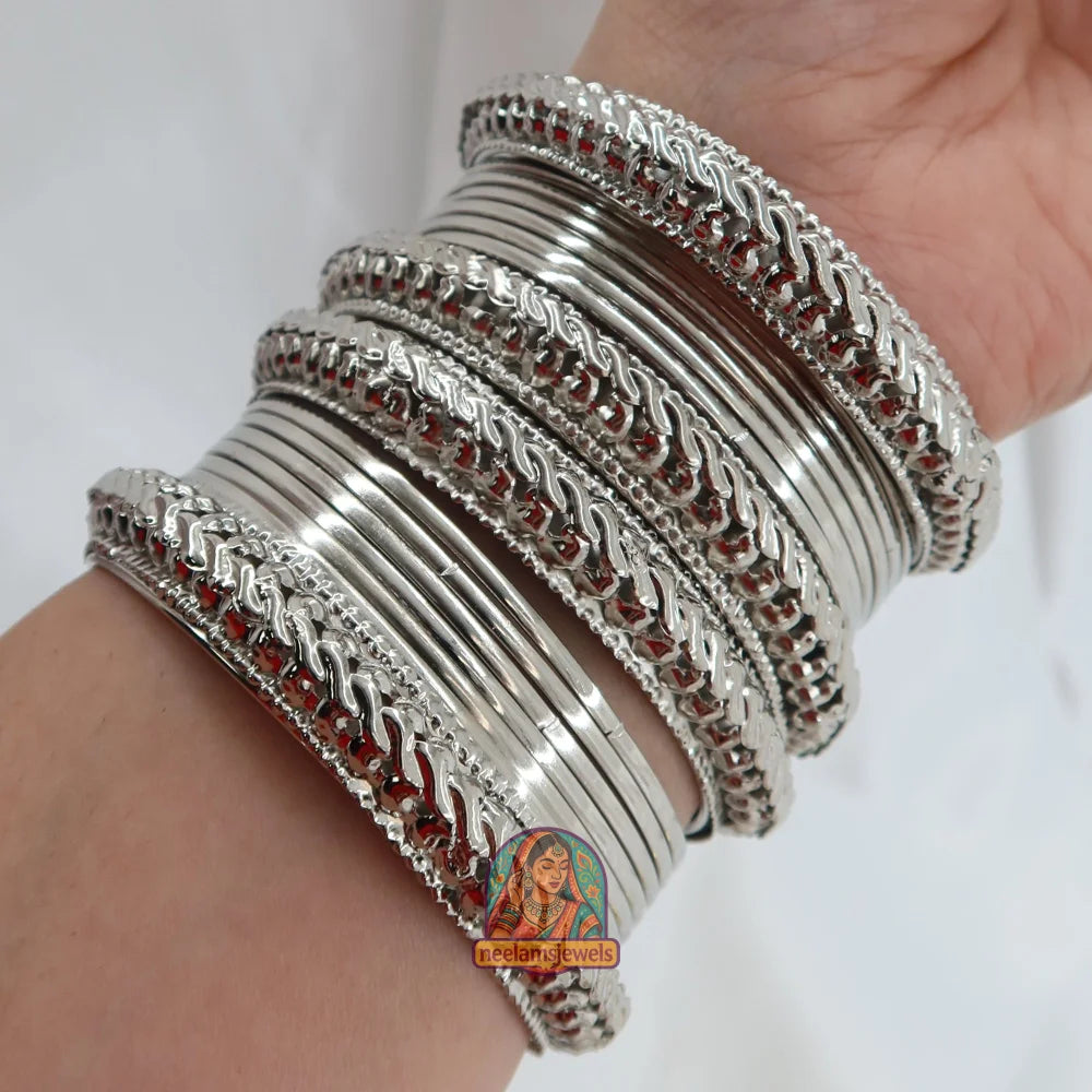 Chand Bangle Stack