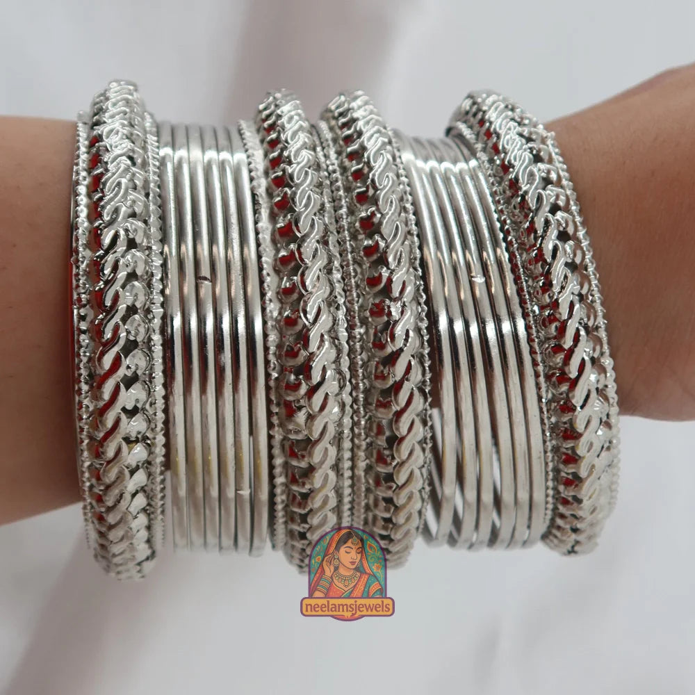 Chand Bangle Stack