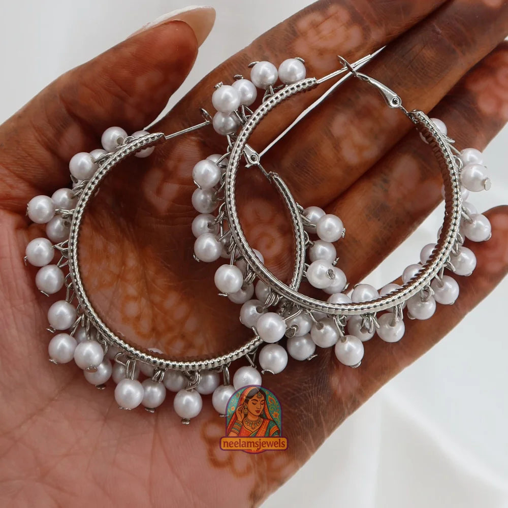 Chand Moti Hoops