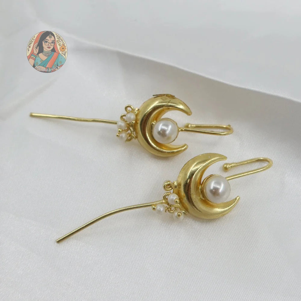 Chandni Gold Ear Cuff/Pin