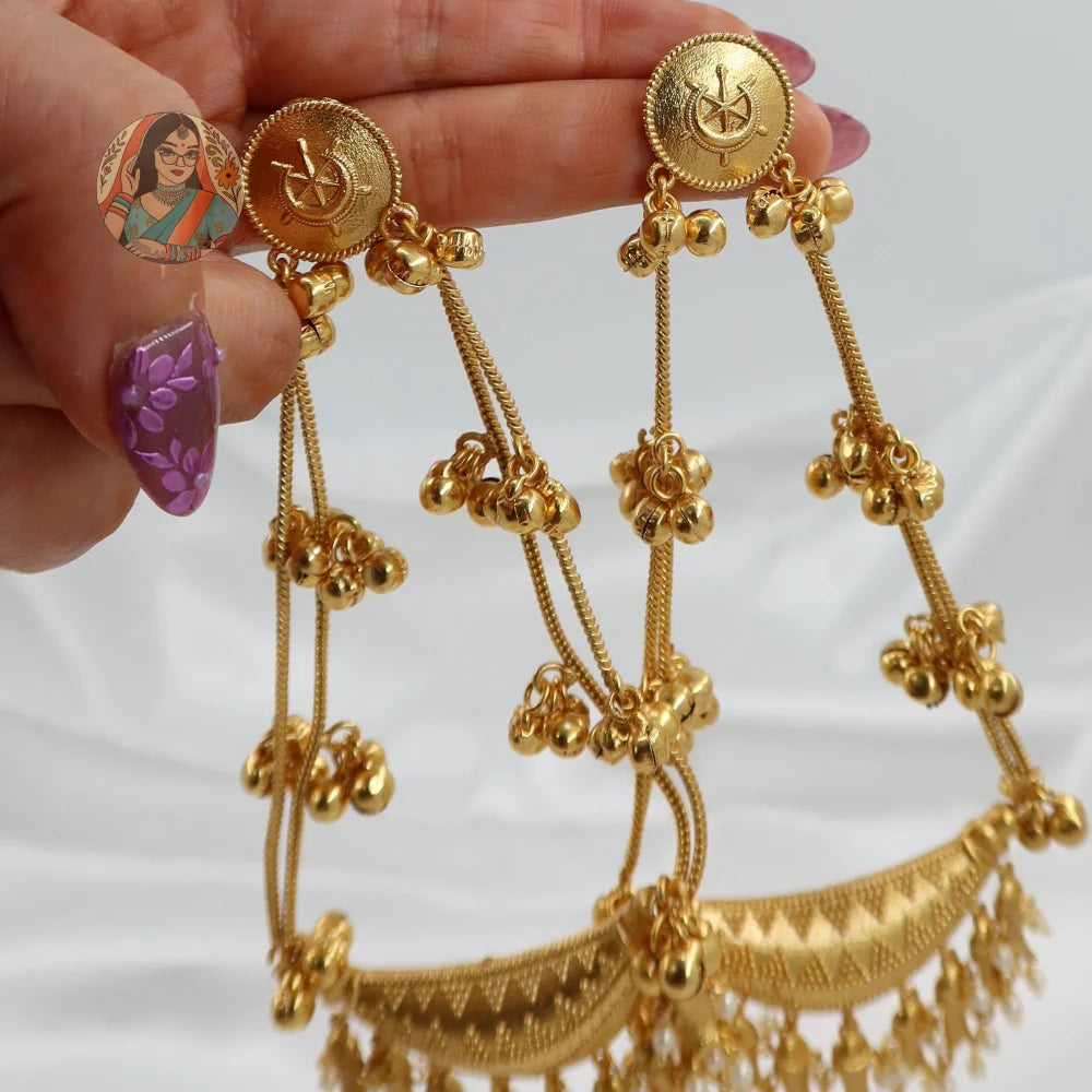 Chandra Kashmiri Earrings