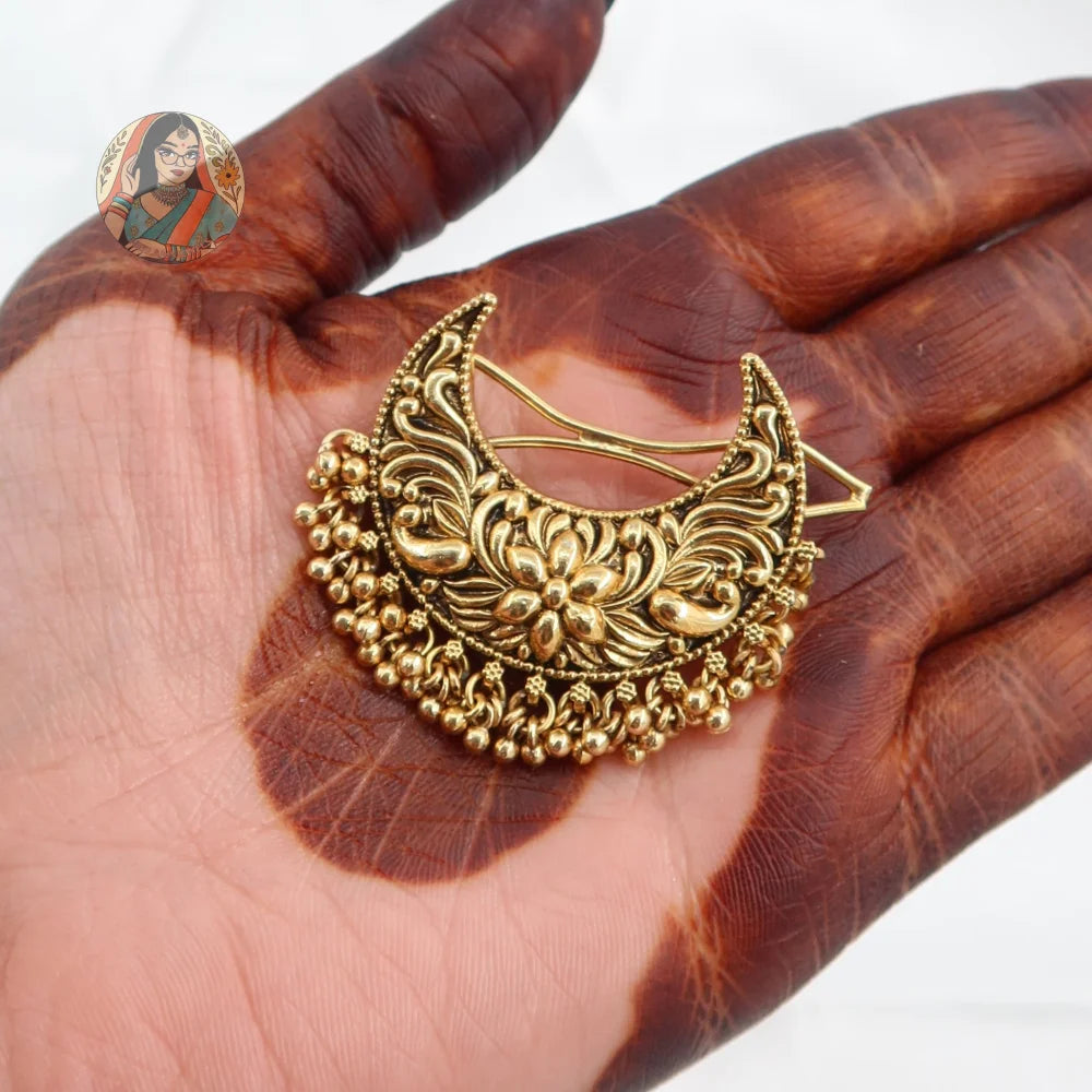 Chhaya - Panjabi Gold Hair Pin