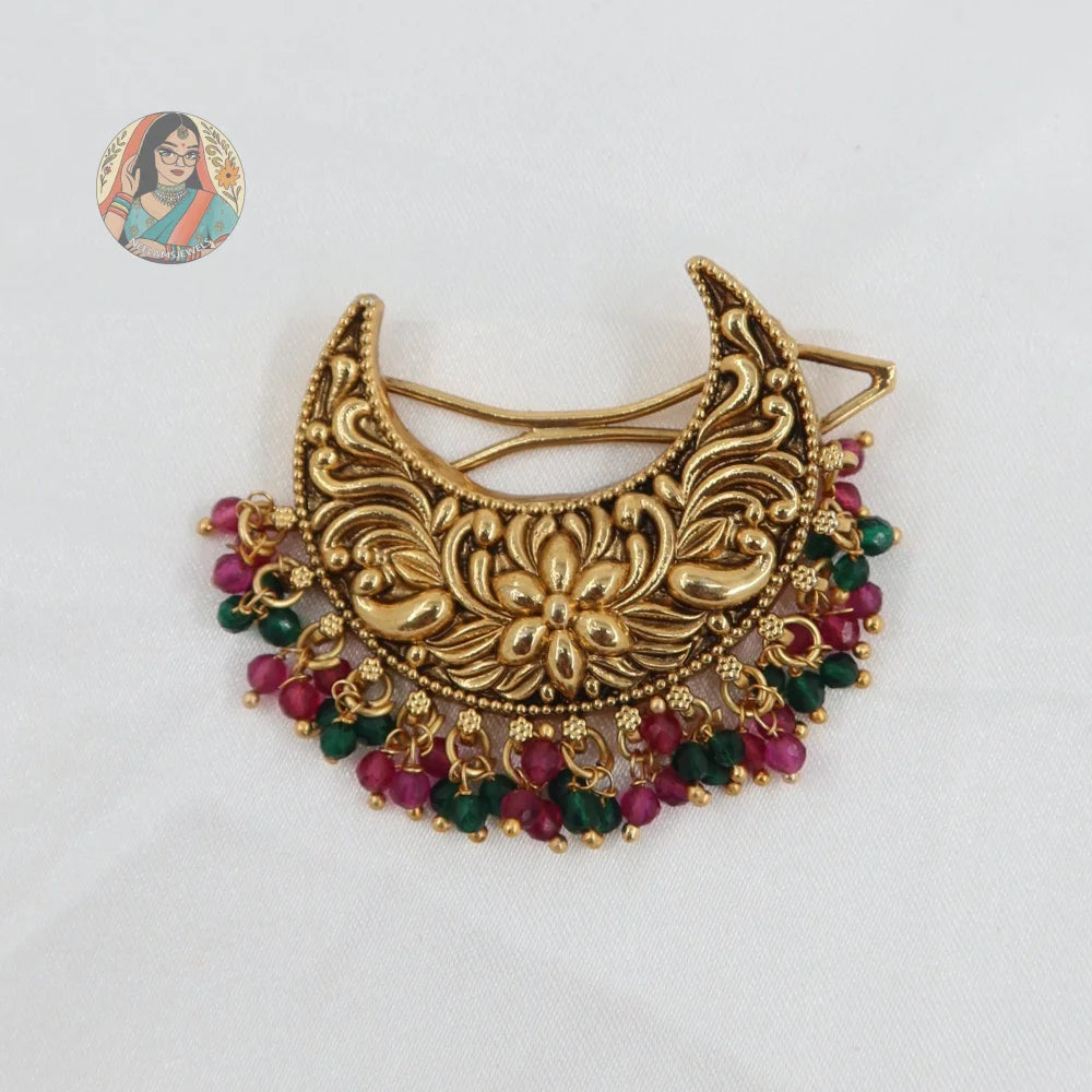 Chhaya - Panjabi Gold Hair Pin - C