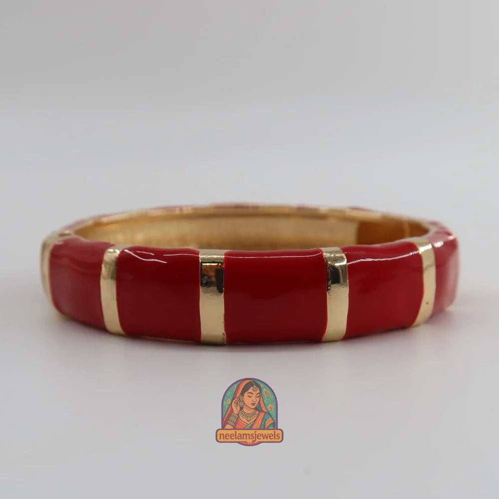 ColorBlock Kada - Enamel Bracelet 2 - Red