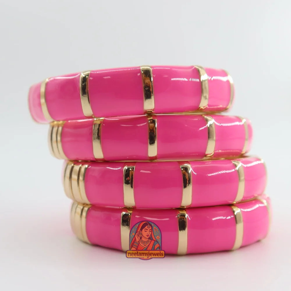 ColorBlock Kada - Enamel Bracelet 3 - Pink