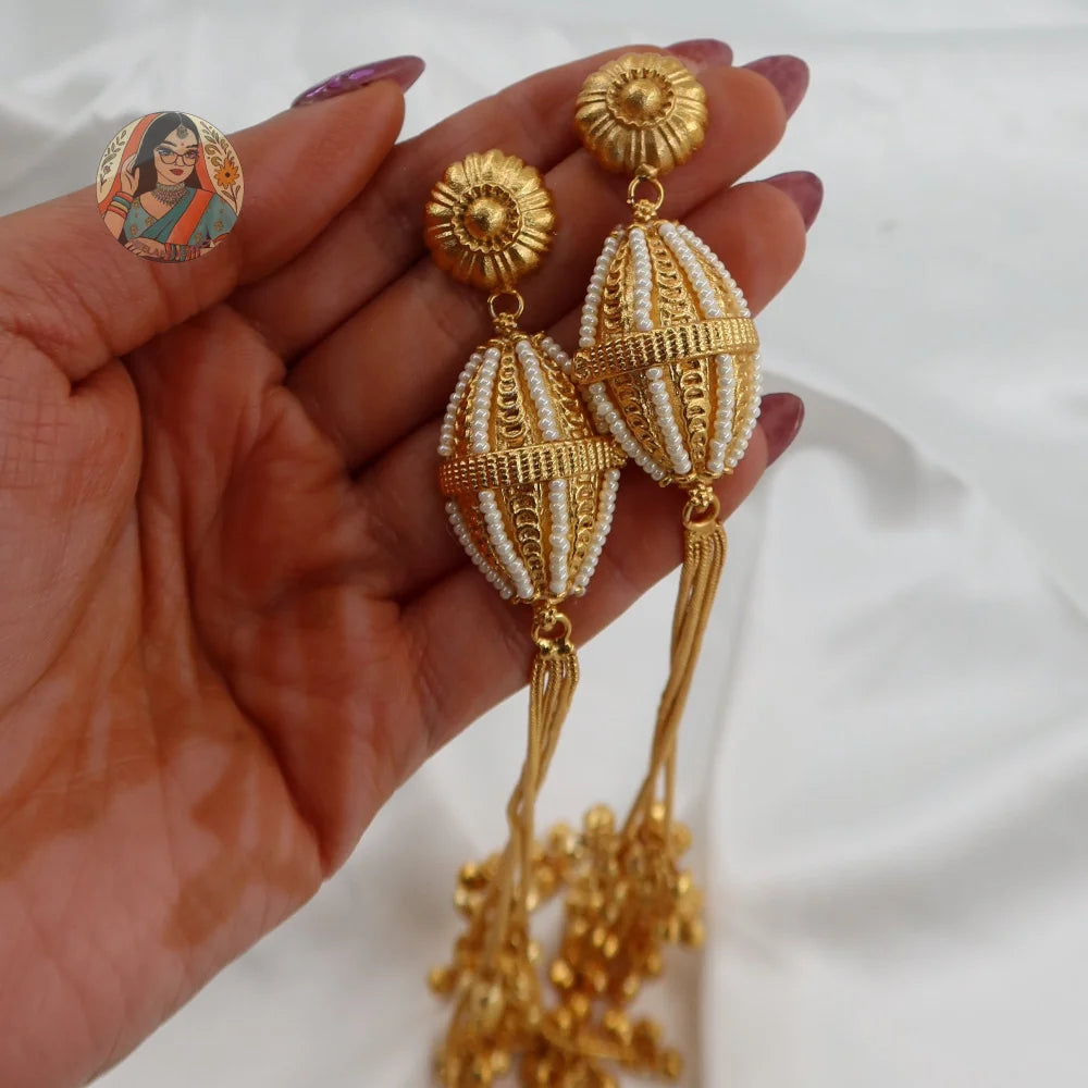 Cyra Kashmiri Earrings