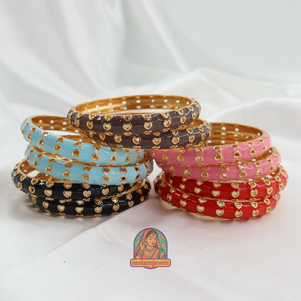 Dil Se - Cutout Enamel Bracelet