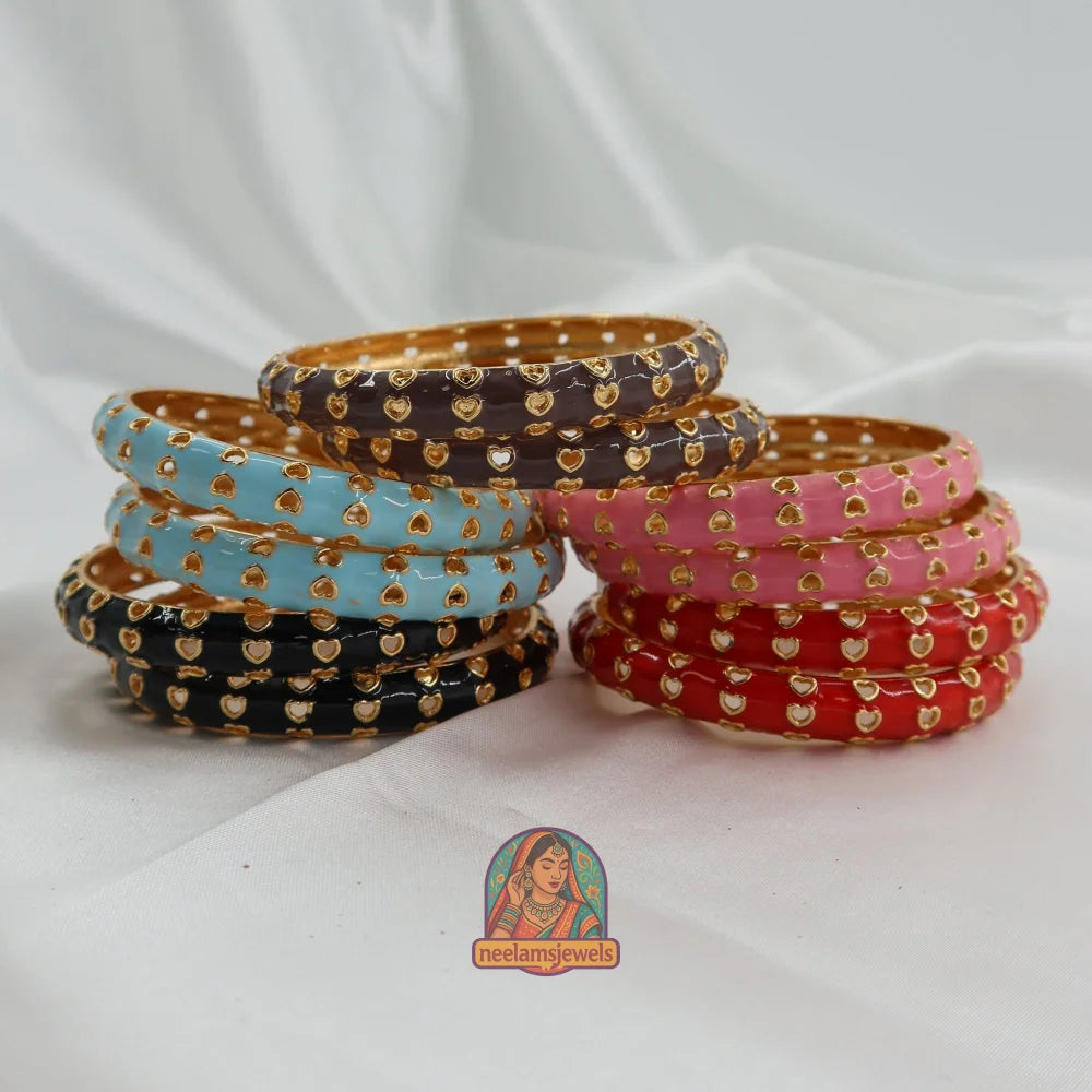 Dil Se - Cutout Enamel Bracelet
