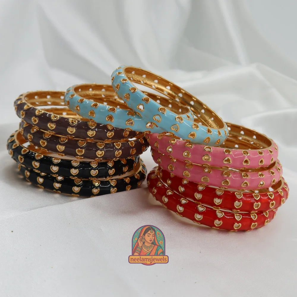 Dil Se - Cutout Enamel Bracelet