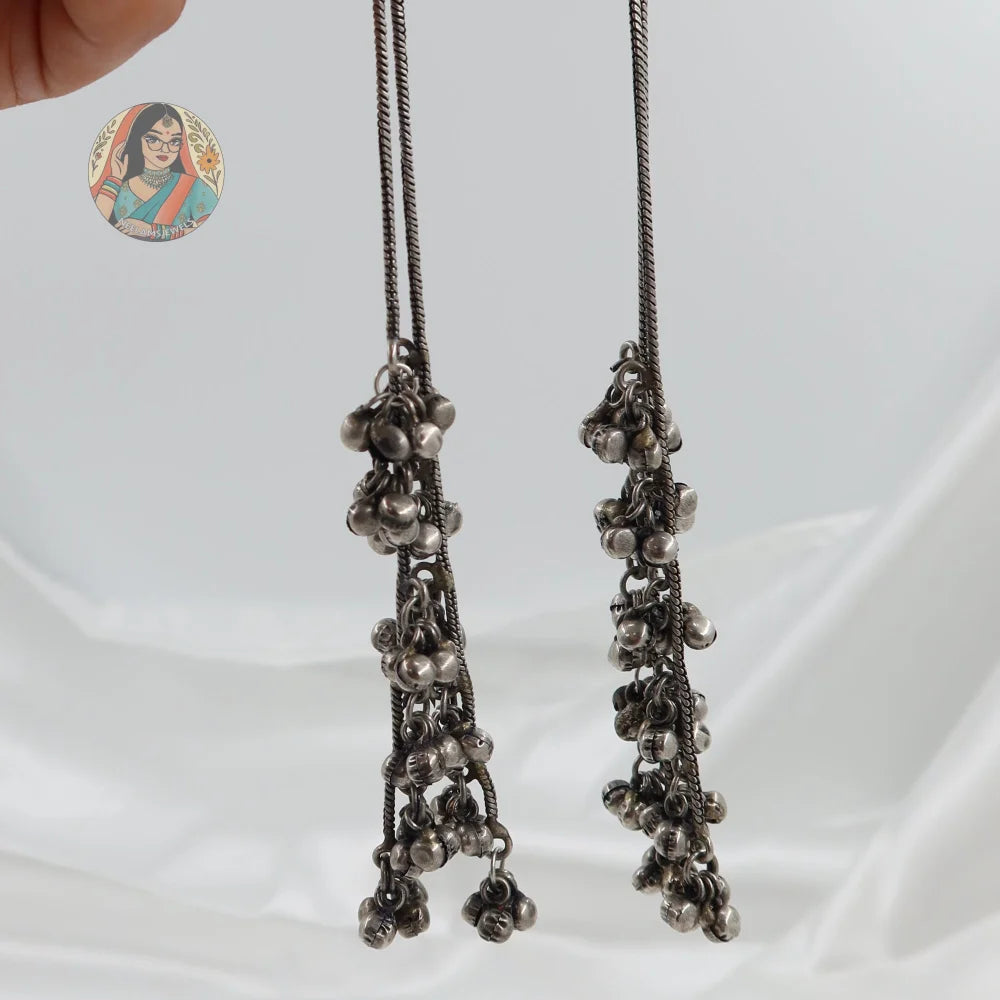 Dipali Silver Earrings